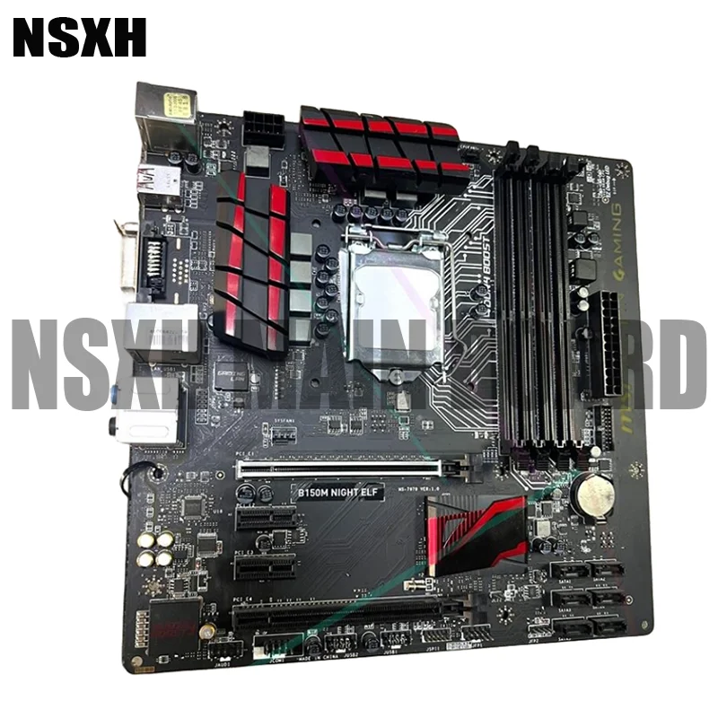 B150M NIGHT ELF , 64GB LGA 1151 DDR4 M-ATX κ